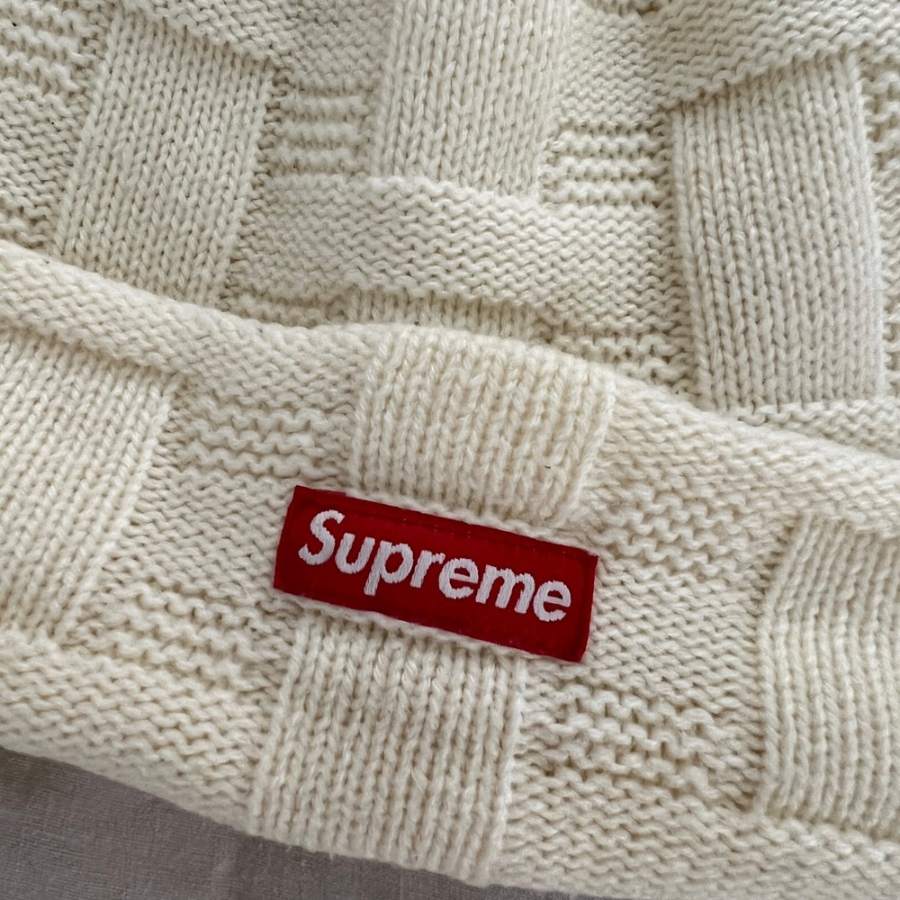 Supreme Basket Weave Beanie - image 2